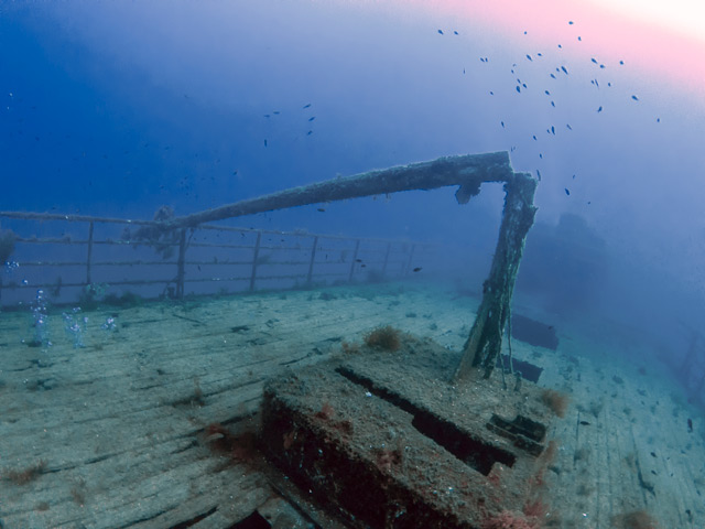 The wreck of the Karwela in Gozo