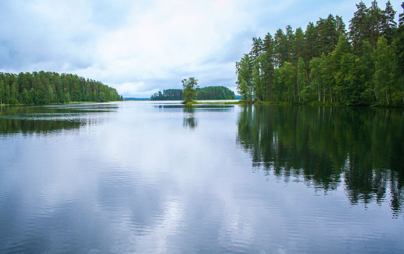 Dive Lake Saimaa Finland