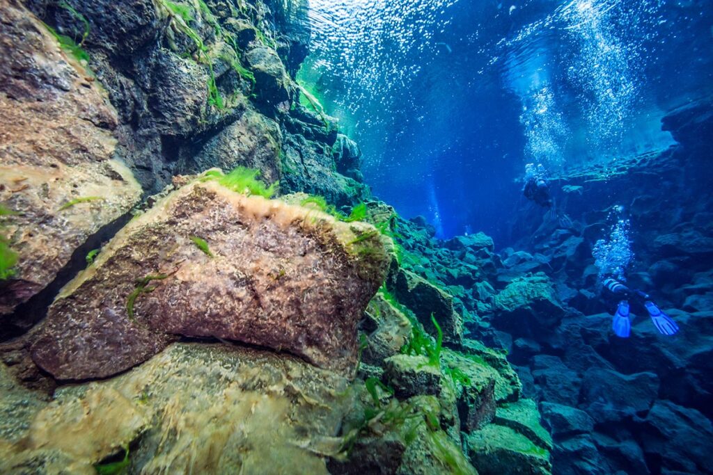 Diving Silfra, Iceland