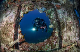 Wreck diving in the Med